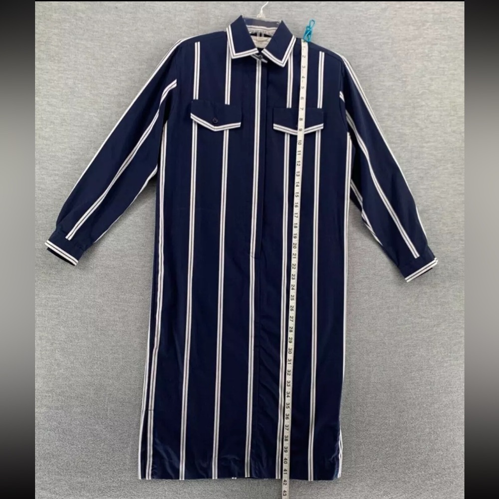 Vintage Striped Schrader Sport Shirtdress